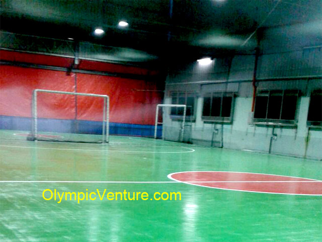 Another View of 2 Olymflex Seamless Rubberized Floor Futsal Courts, Impian Emas, Johor