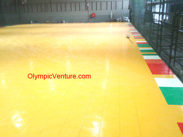 3 interlocking Techtiles futsal courts, Semambu Industrial Estate, Kuantan, Pahang