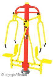 OV-Z03X Seated Push Machine outdoor fitness stations