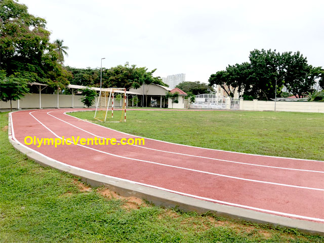 Installed new running track for SMJK Phor Tay School, Penang