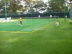 bukit jambul country club synthetic grass court