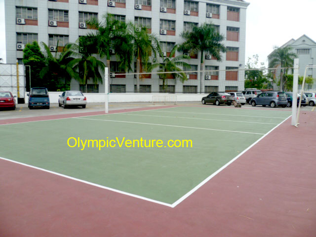 Netball Courts for Chong Hwa Independent High School, KL