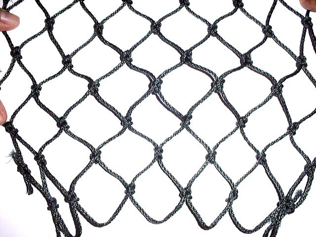 futsal net sample, close up view