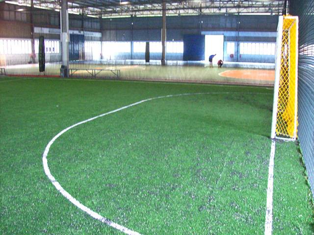 Another view of Langkawi's Synthetic Turf futsal court in Mini Foot Futsal Centre