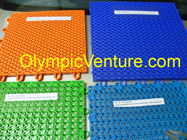 outdoor high impact interlocking modular techtiles