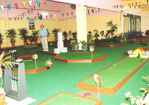 Green Landscape of Family Fun Golf