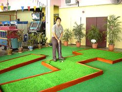 gurney park tennis courts side view