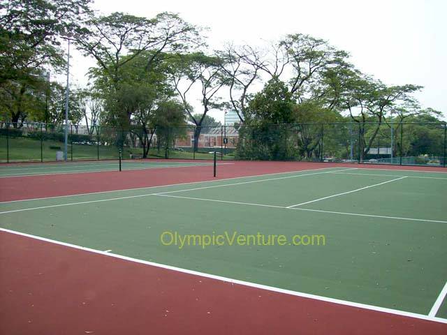 2 tennis hard courts for Saujana Golf and Country Club, Kuala Lumpur