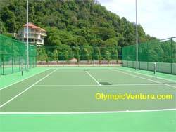 Another view of the Tennis Court for Bukit Jambul Condominium, Penang.