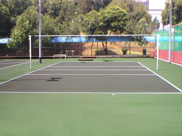 Another View of Volleyball court in University Islam